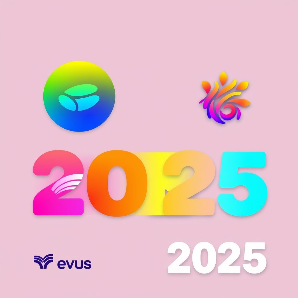 สีสันที่มาแรงในโลโก้ 2025